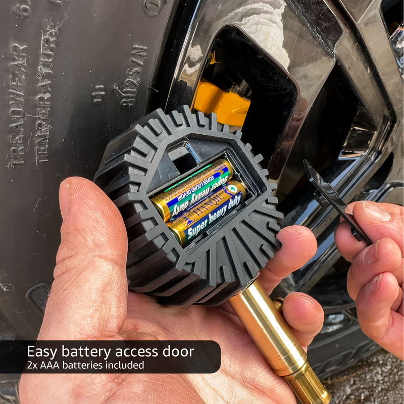 Load image into Gallery viewer, ElitePro™ Digital Tire Pressure Gauge - Professional Accuracy - 100 PSI