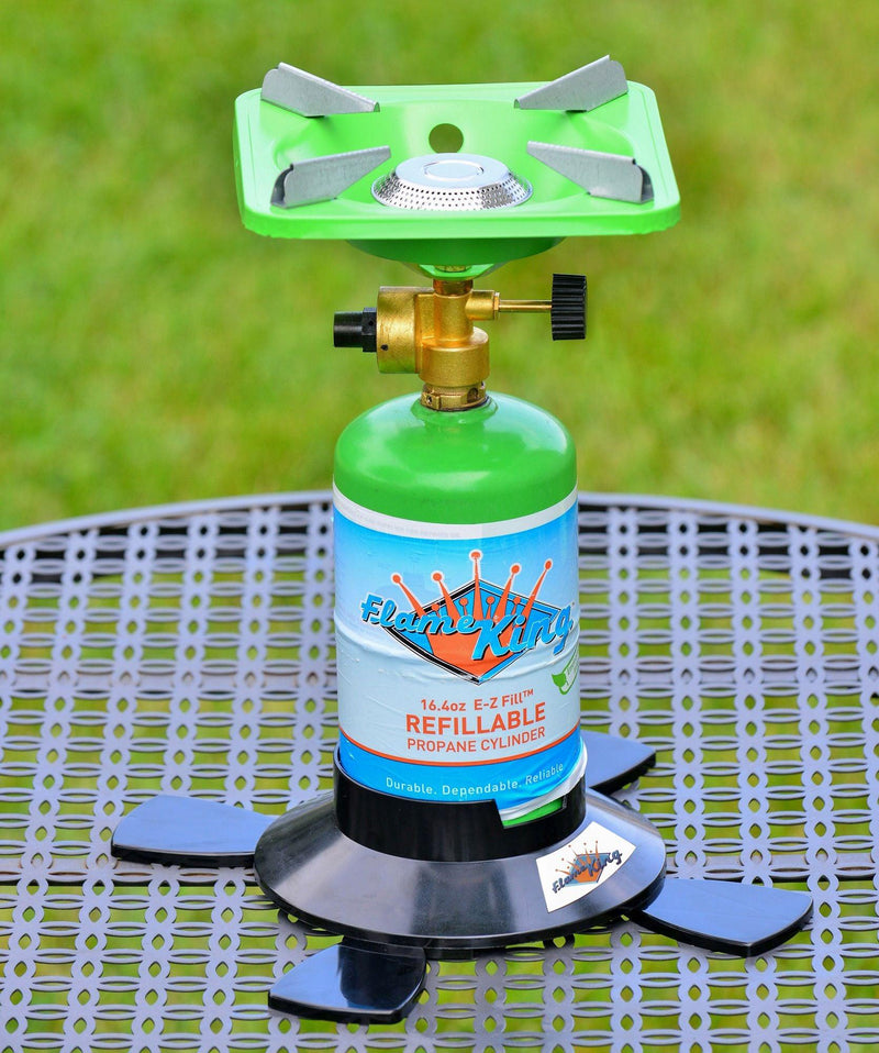 Load image into Gallery viewer, Flame King Base for 1lb Propane Cylinder