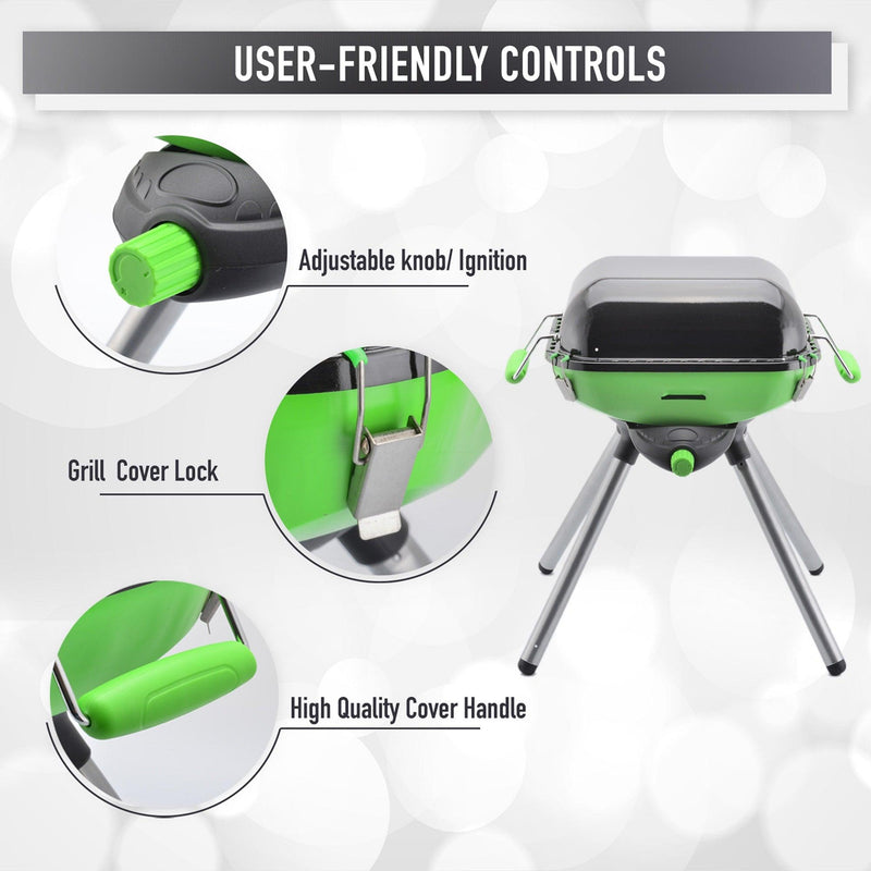 Load image into Gallery viewer, Flame King Multi-Function Portable BBQ Grill Camp Stove Camping