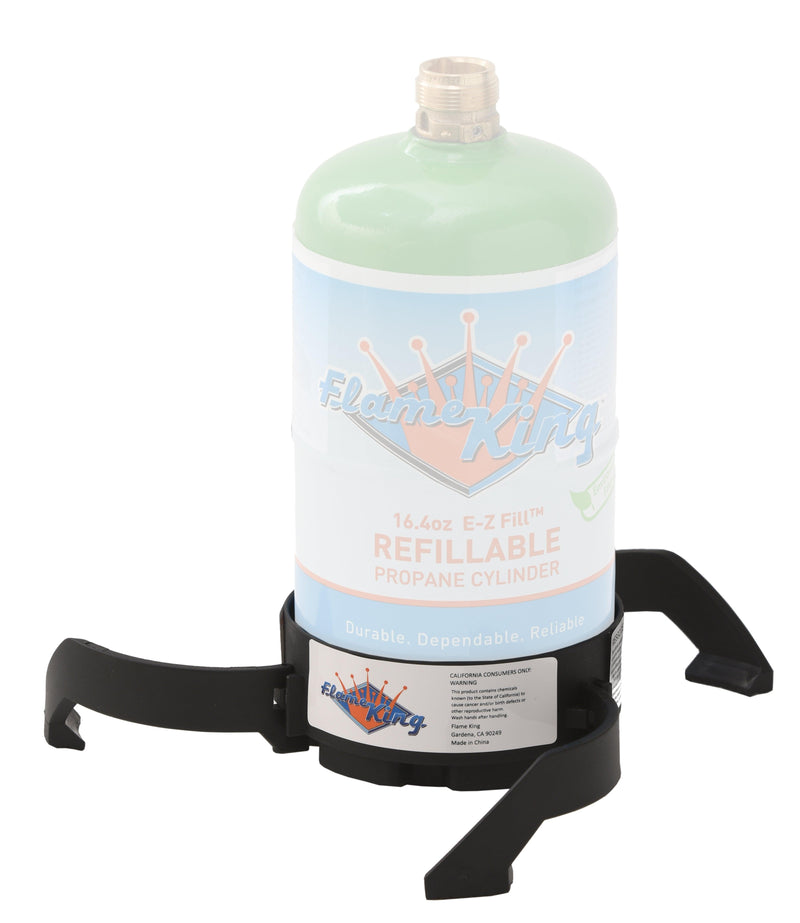 Load image into Gallery viewer, Flame King Spider Base for 1lb Propane Cylinder