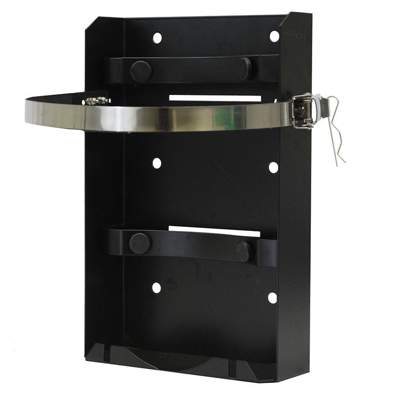 Load image into Gallery viewer, Flame King T-Racks 10lb Propane Tank Mounting Brackets Strap Campervan Overland Vehicles