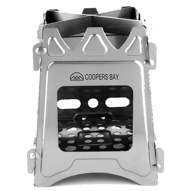 Load image into Gallery viewer, Hiker Twig Stove - LiteWeight Stainless Steel Flat-Pack Stove