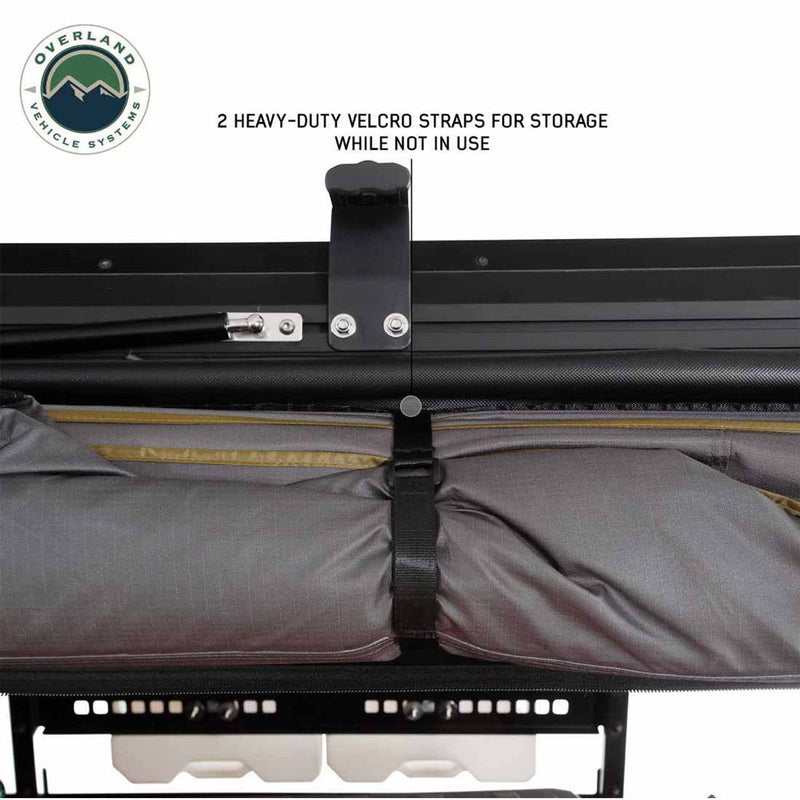 Load image into Gallery viewer, HD Nomadic 180 LTE Awning - Dark Grey with Black Travel Cover Universal