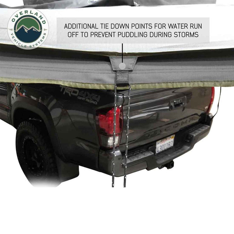 Load image into Gallery viewer, HD Nomadic 270 Degree Awning - Driver Side - Dark Gray Awning with Black Cover