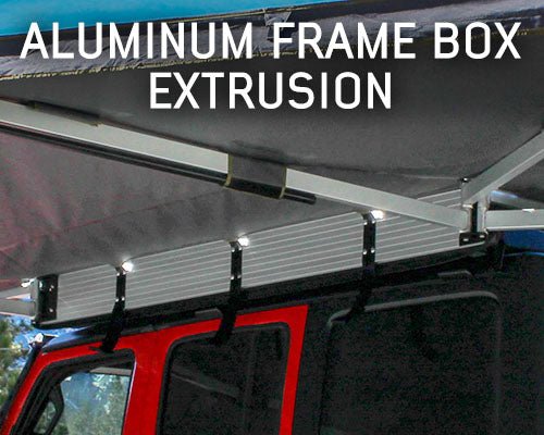 Load image into Gallery viewer, HD Nomadic 270 Degree Awning - Passenger Side - Dark Gray Awning With Black Cover