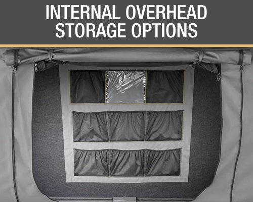 Load image into Gallery viewer, HD Sidewinder Side Load Aluminum Hard Shell Roof Top Tent, Grey Body & Green Trim