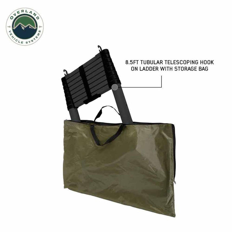 Load image into Gallery viewer, HD Sidewinder Side Load Aluminum Hard Shell Roof Top Tent, Grey Body & Green Trim