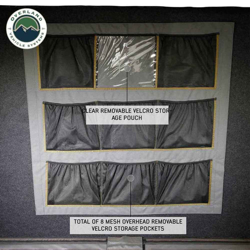 Load image into Gallery viewer, HD Sidewinder Side Load Aluminum Hard Shell Roof Top Tent, Grey Body & Green Trim