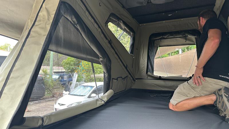 Load image into Gallery viewer, The Bush Company TX27 MAX Hardshell Rooftop Tent