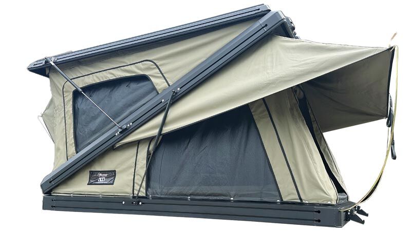 Load image into Gallery viewer, The Bush Company TX27 MAX Hardshell Rooftop Tent