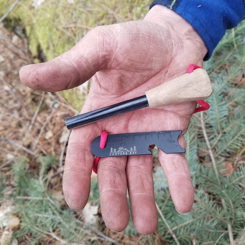 Load image into Gallery viewer, FireStorm™ Large 3/8" Ferro Rod & Tinder Kit