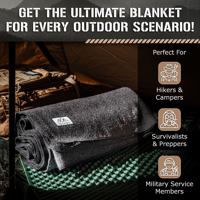 Load image into Gallery viewer, Military-Style Wool Blanket