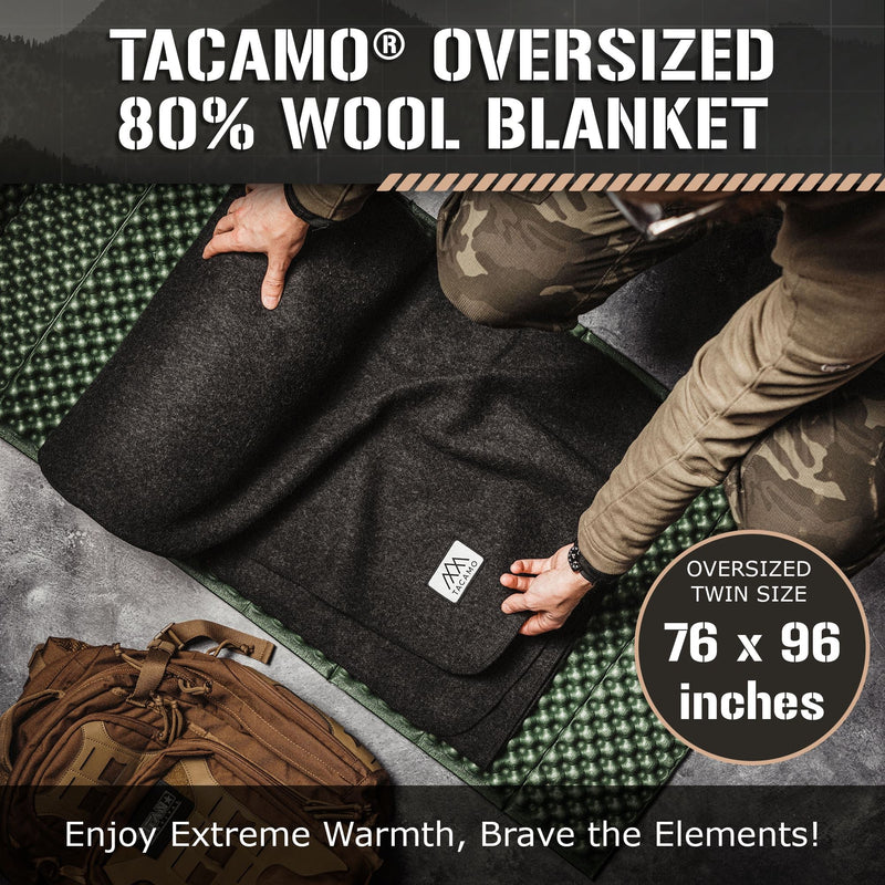 Load image into Gallery viewer, Military-Style Wool Blanket