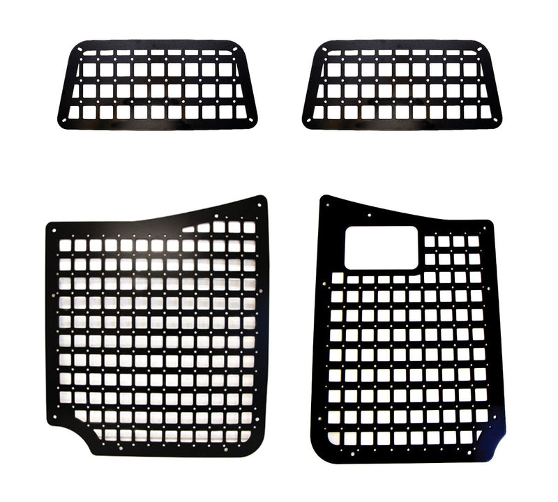 Load image into Gallery viewer, The Original Rear Door Modular MOLLE Storage Panel for Mercedes Sprinter (2007-2018) by FreedomVanGo