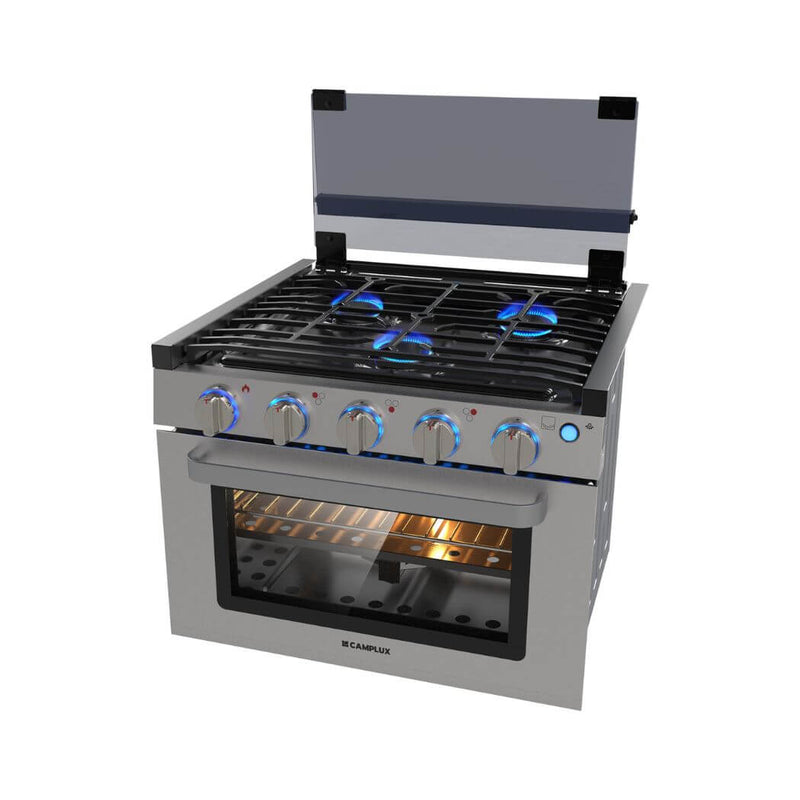 Load image into Gallery viewer, Camplux 17" RV Oven W/3 Burners Cooktop