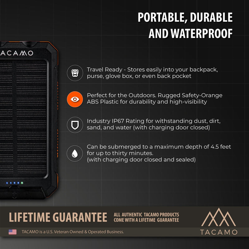 Load image into Gallery viewer, Solar Power Bank, USB Rechargeable