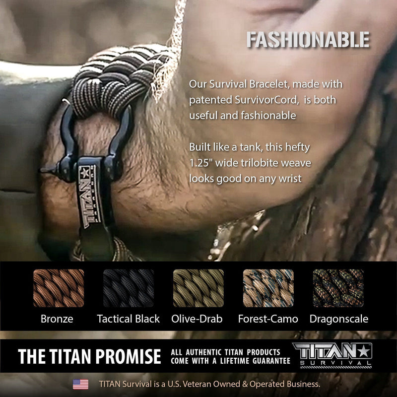 Load image into Gallery viewer, SurvivorCord Paracord Survival Bracelets