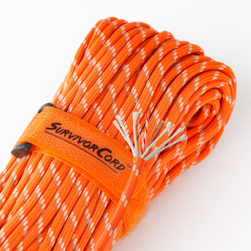 Load image into Gallery viewer, SurvivorCord | REFLECTIVE-ORANGE