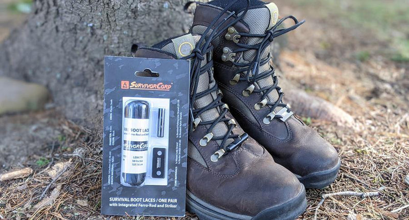 Load image into Gallery viewer, SurvivorCord Survival Boot Laces
