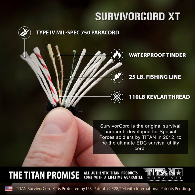 Load image into Gallery viewer, SurvivorCord XT Paracord (CN) | 100 FOOT