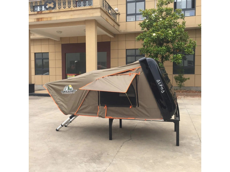 Load image into Gallery viewer, Tuff Stuff Alpha II Hard Shell Rooftop Tent - 2 Person