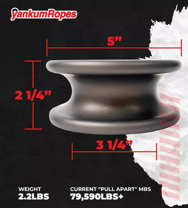 Load image into Gallery viewer, Yankum Ropes Offset Winch Snatch Ring