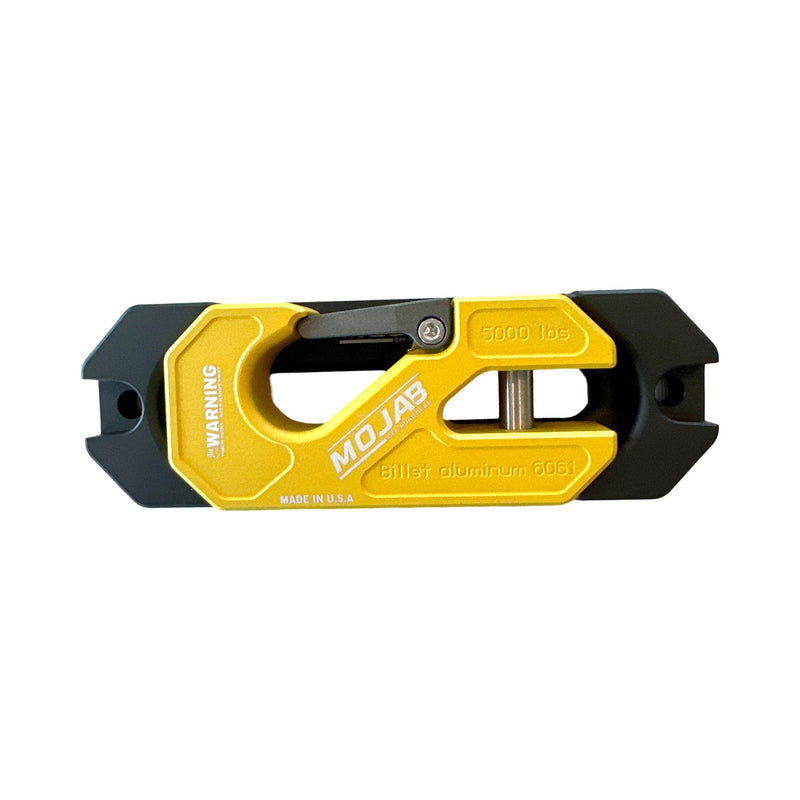 Load image into Gallery viewer, Side By Side / UTV Aluminum Recessed Winch Shackle with Fairlead Kit, closed latch (LIFE TIME WARRANTY*)
