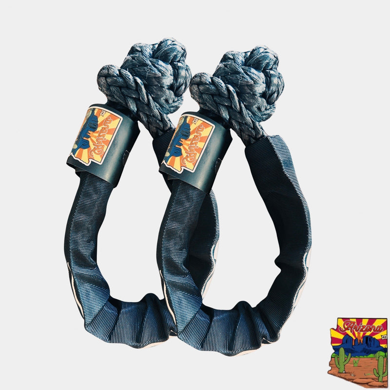 Load image into Gallery viewer, Soft Shackle 1/2'' x 22'' with sleeve and bag (Set of 2 Shackles) (Lifetime Warranty)
