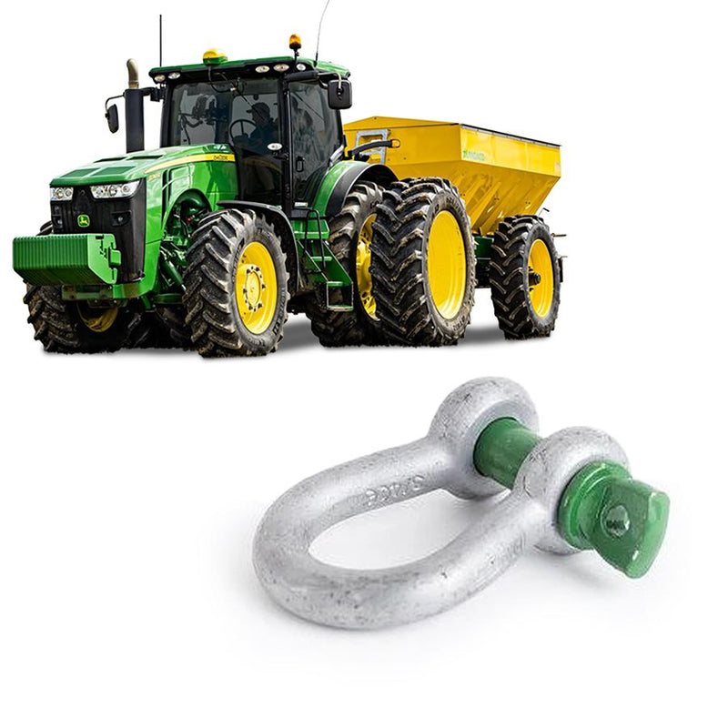 Load image into Gallery viewer, Yankum Ropes Green Pin Bow Shackle SC
