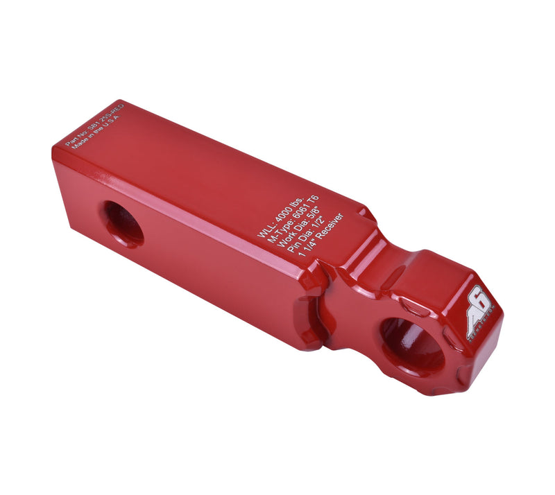 Load image into Gallery viewer, Shackle Block 1.25" Assembly - Red

