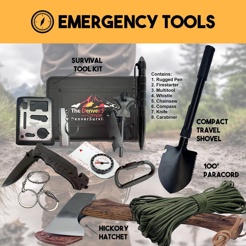 Load image into Gallery viewer, 1 Person 72 Hour Survival Bags with Survival Backpack
