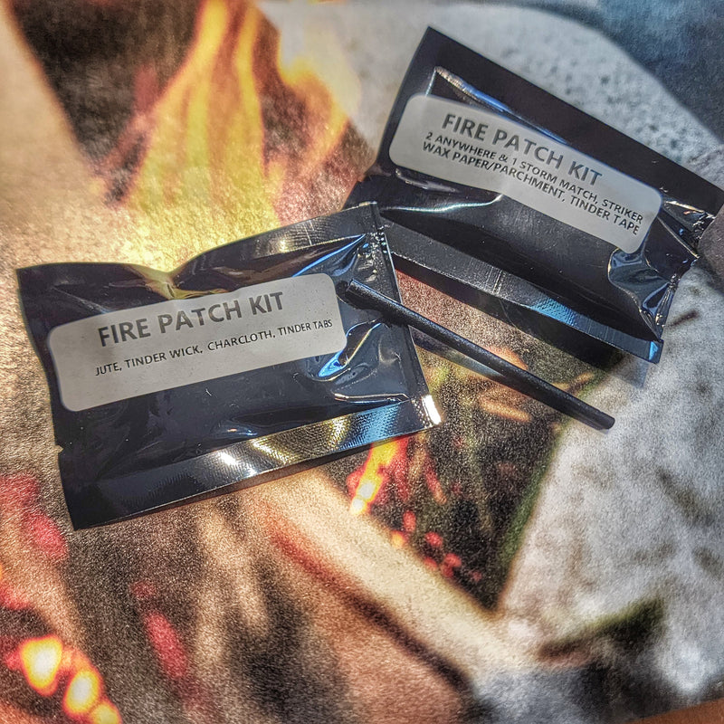 Load image into Gallery viewer, Fire Patch Kit: fire crafting supplies and tinder
