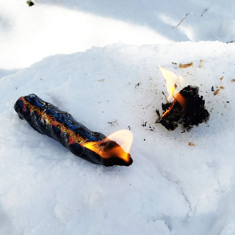 Load image into Gallery viewer, FireStorm™  Large 3/8" Ferro Rod &amp; Tinder Kit
