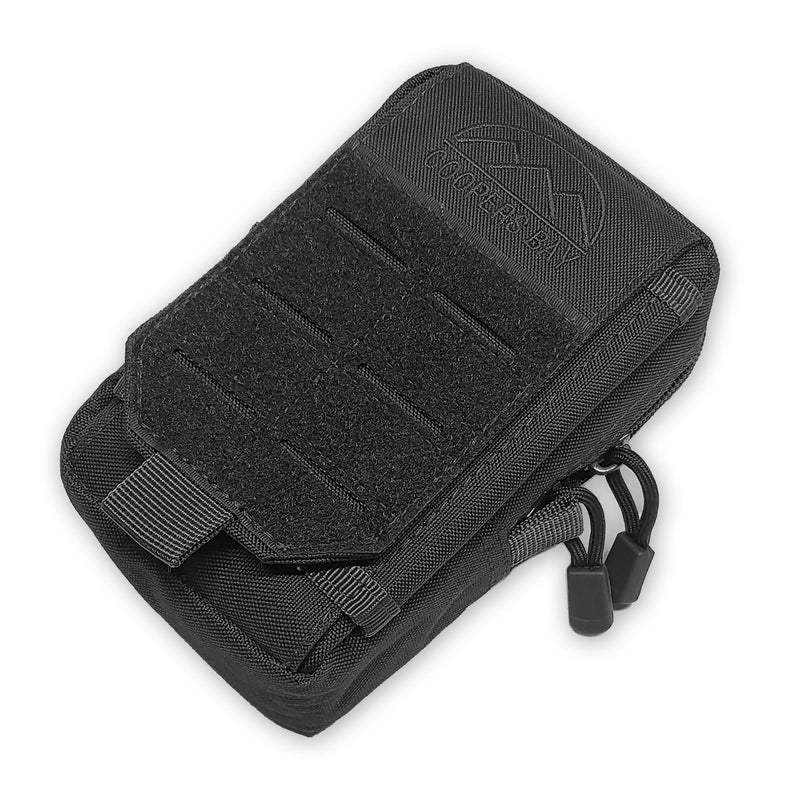 Load image into Gallery viewer, Nylon "Possibles" Bag - Pack and Store Small Items - Molle / PALS Attachment Straps for Belt or Pack Carry

