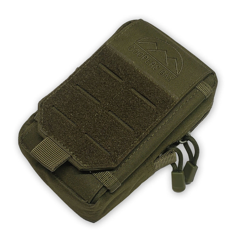 Load image into Gallery viewer, Nylon "Possibles" Bag - Pack and Store Small Items - Molle / PALS Attachment Straps for Belt or Pack Carry
