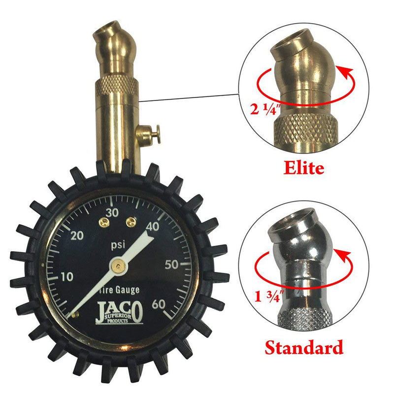 Load image into Gallery viewer, Elite® Tire Pressure Gauge - 60 PSI
