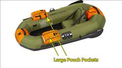Load image into Gallery viewer, The PF7 PackFish™ Inflatable Fishing Boat - Deluxe Fishing Package
