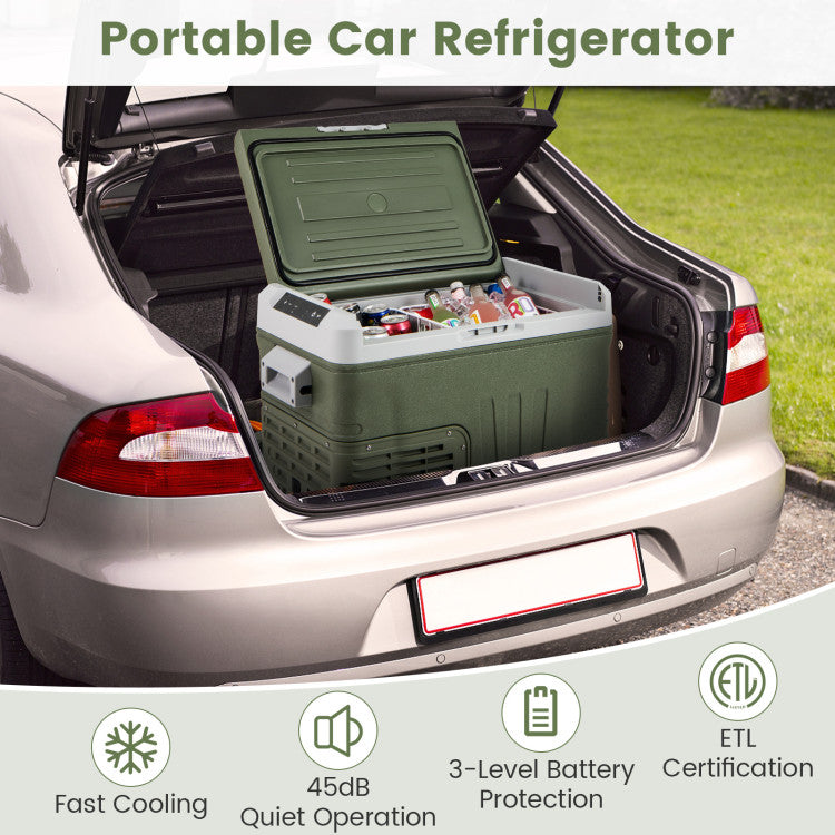 Load image into Gallery viewer, 12 Volt Car Refrigerator Portable Car Fridge with Adjustable Range

