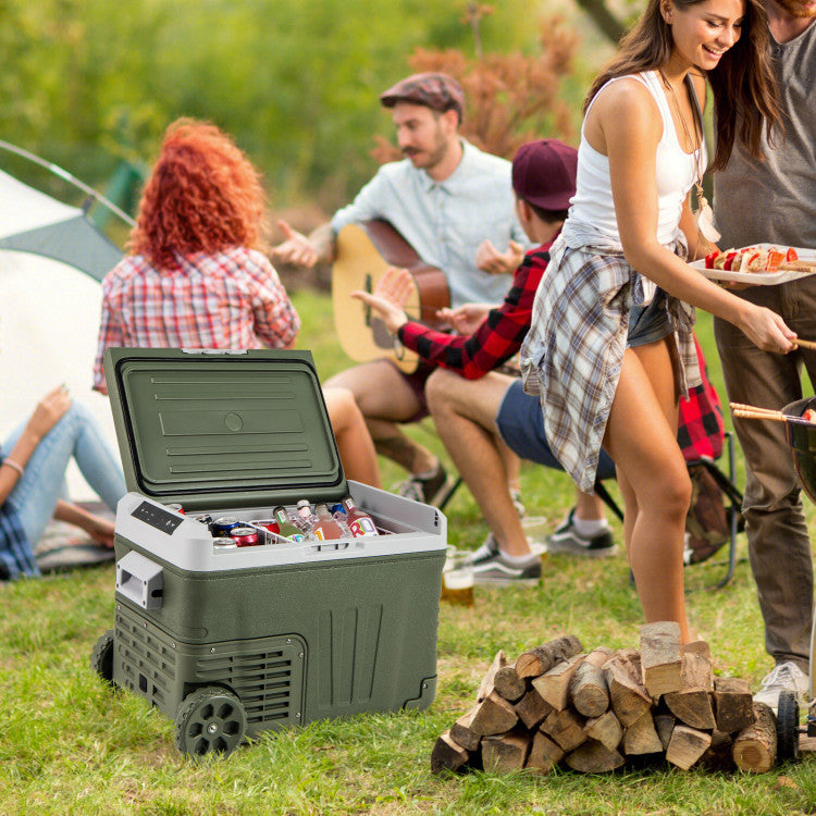 Load image into Gallery viewer, 12 Volt Car Refrigerator Portable Car Fridge with Adjustable Range

