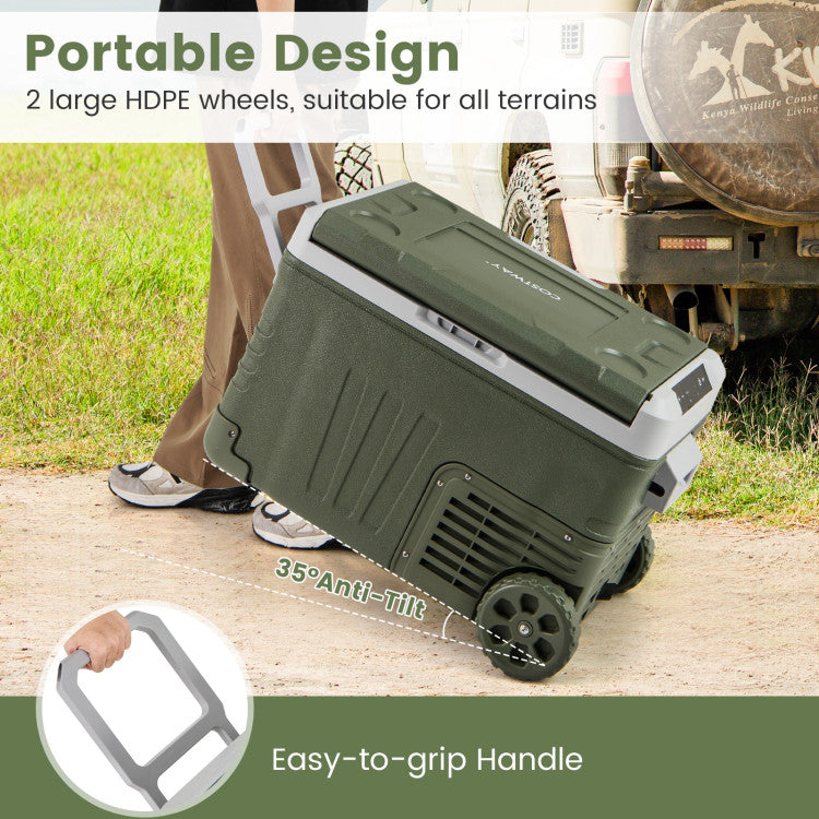 Load image into Gallery viewer, 12 Volt Car Refrigerator Portable Car Fridge with Adjustable Range
