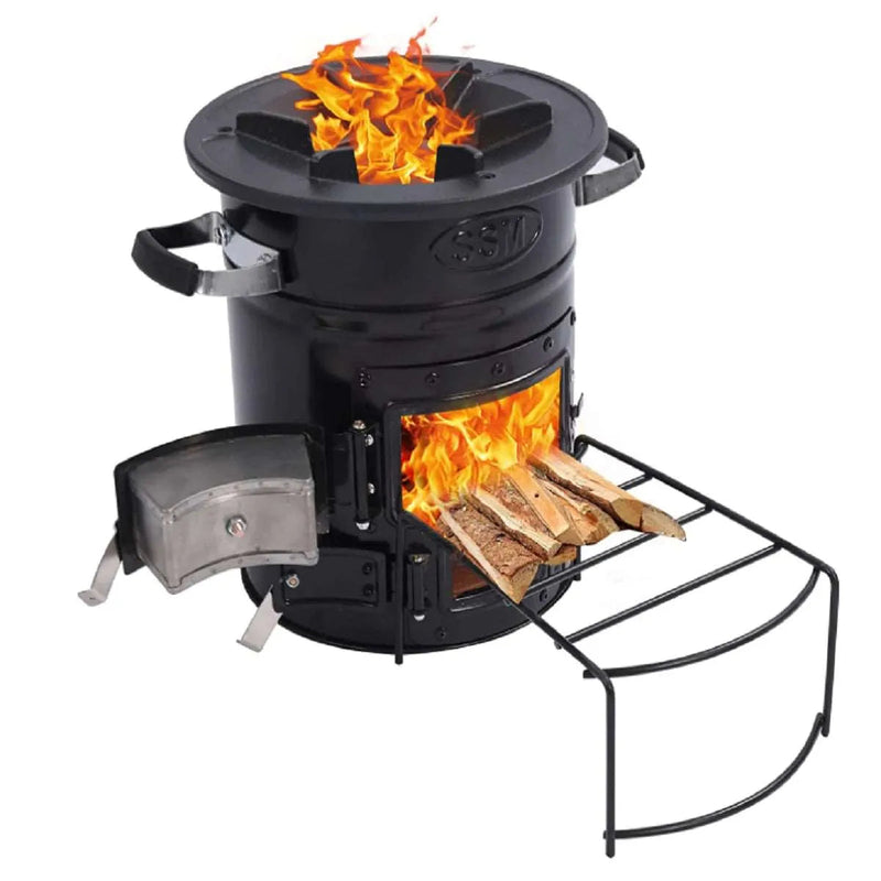 Load image into Gallery viewer, Redcamp Portable Rocket Stove for Camping
