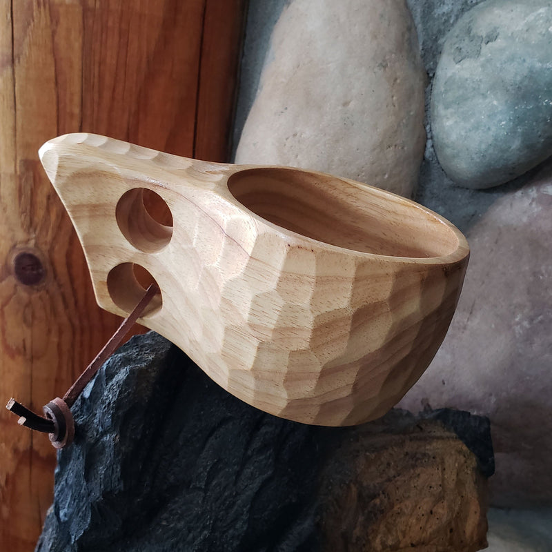 Load image into Gallery viewer, Skógr™ Nordic Style Kuksa - Carved Wood Camp Mug - Choice of Sizes
