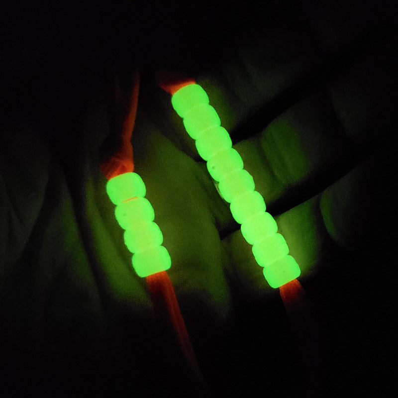 Load image into Gallery viewer, Pace Count Beads for Orienteering and Land Navigation - Phosphorescent "Glow in the Dark" Beads
