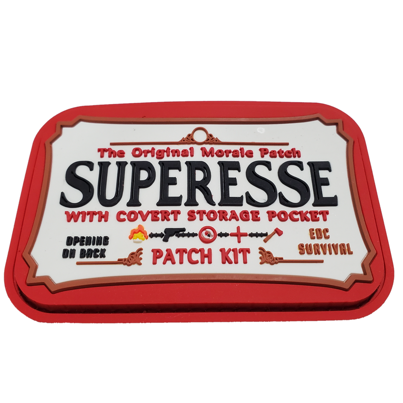 Load image into Gallery viewer, Storage Pocket Patch:  "Altoids" The Original Morale Patch by Superesse with Covert Storage Pocket
