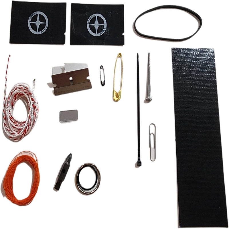 Load image into Gallery viewer, Supply "MacGyver" Patch Kit: Everyday Carry items for improvising in tasks completions
