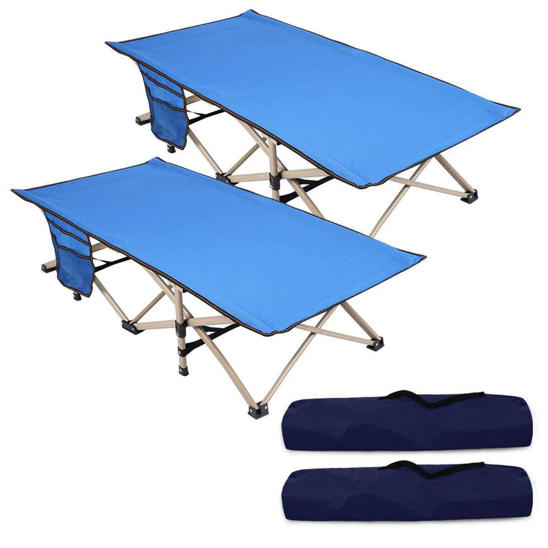 Load image into Gallery viewer, Folding Kids Cot for Sleeping,Blue Pink Navy
