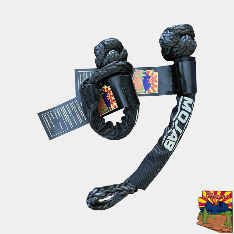 Load image into Gallery viewer, Soft Shackle 3/8'' x 14'' with sleeve and bag (Set of 2 Shackles) (Lifetime Warranty)
