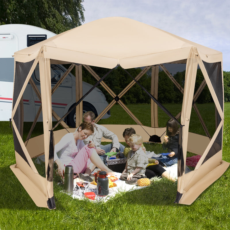 Load image into Gallery viewer, 11.5 X 11.5 FT Pop-up Screen House Tent with Portable Carrying Bag
