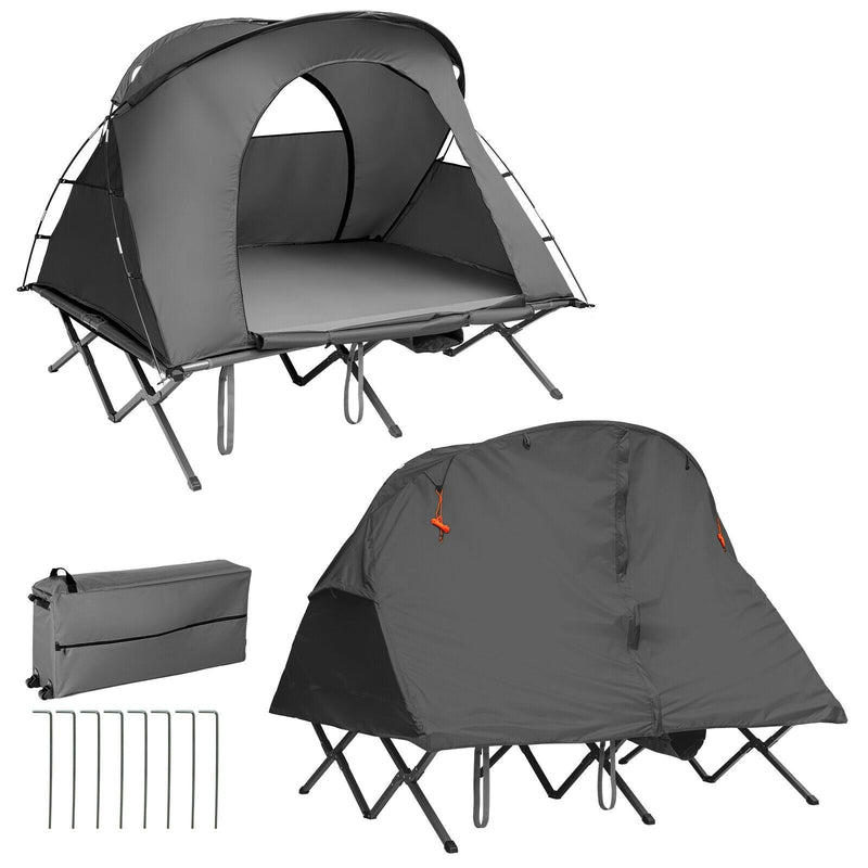 Load image into Gallery viewer, 2-Person Outdoor Camping Tent with External Cover
