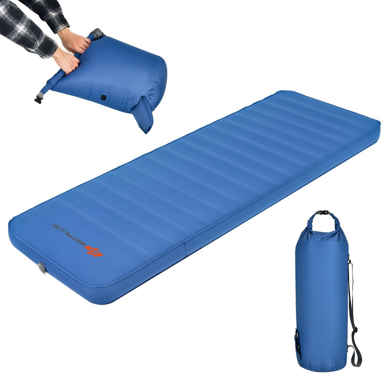 Load image into Gallery viewer, Self Inflating Folding Camping Sleeping Mattress with Carrying Bag

